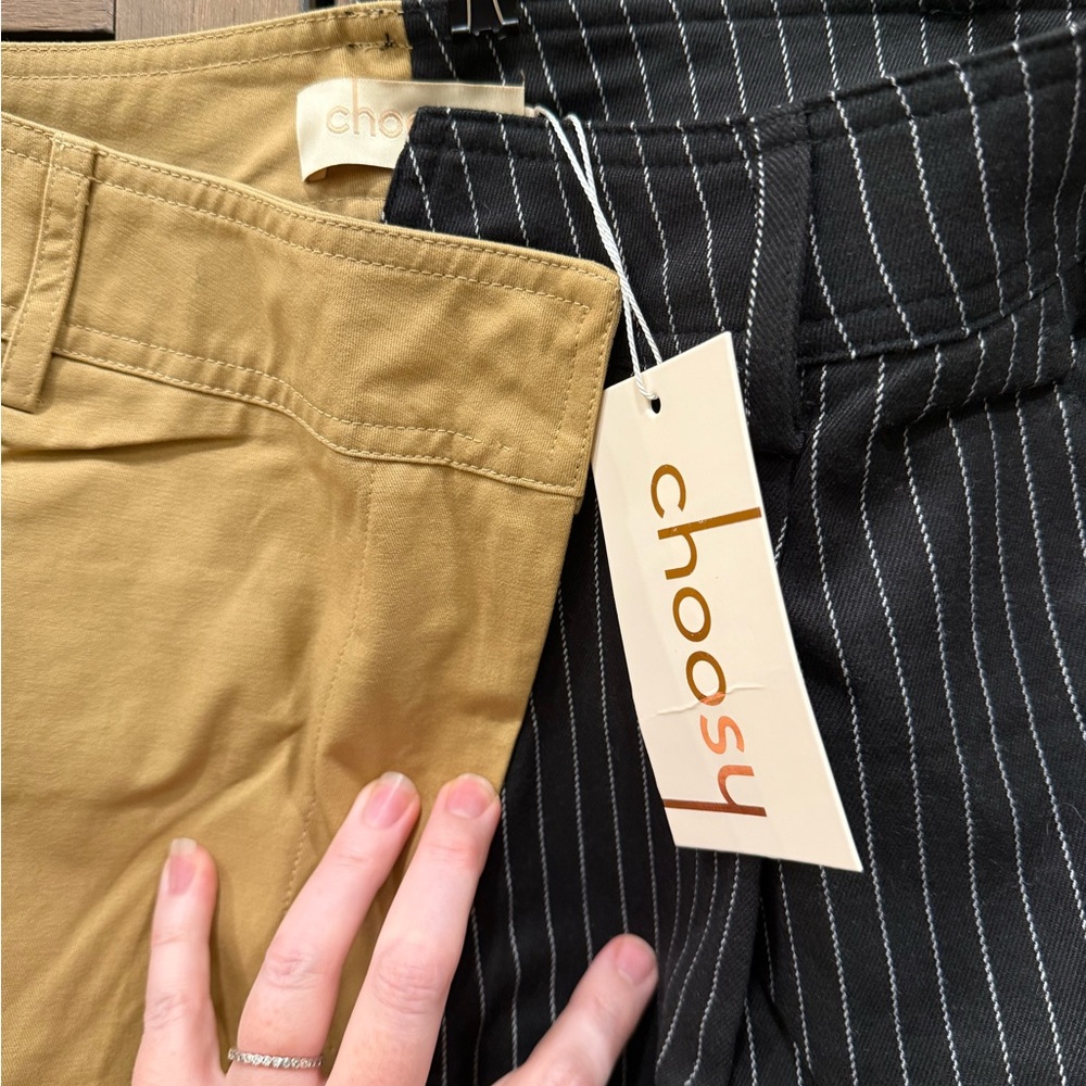 Choosy Stylish "Business & Casual" Women's Cargo Dress Pants - Picture 5 of 7